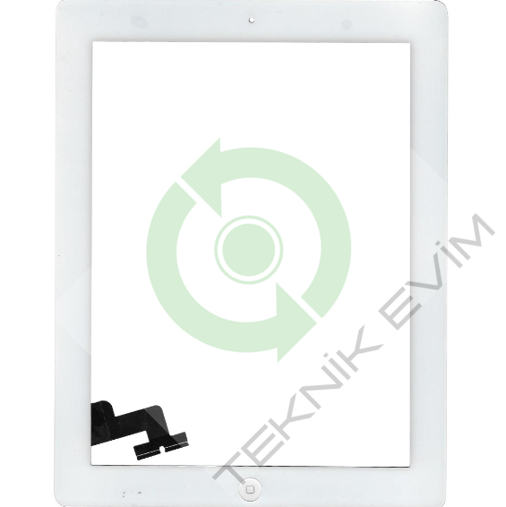 Apple İpad 2 A1397 Home Tuşlu Dokunmatik Beyaz