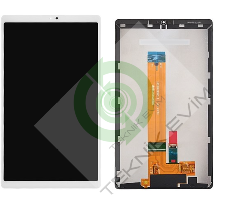 Samsung Galaxy Tab A7 SM-T220 Orjinal Lcd Ekran Dokunmatik (Beyaz)