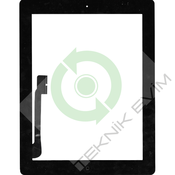 Apple İpad 3. Nesil A1416 Home Tuşlu Dokunmatik Siyah