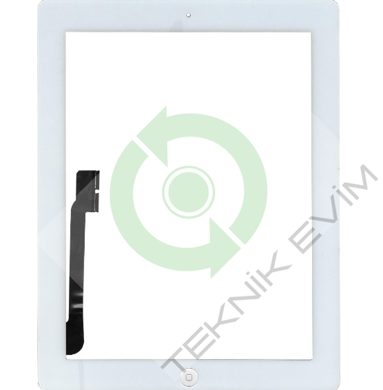 Apple İpad 3. Nesil A1403 Home Tuşlu Dokunmatik Beyaz