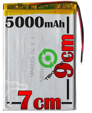 Tastech Plus D501 Batarya Pil - 5000mAh