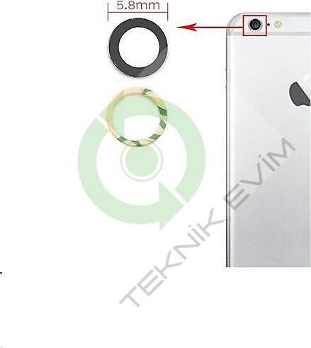 İphone 6 Plus Kamera Camı Lensi