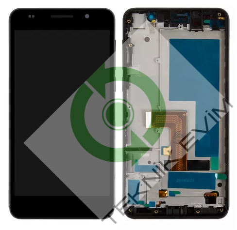 Huawei Honor 6 Çıtalı Lcd Ekran Dokunmatik Siyah