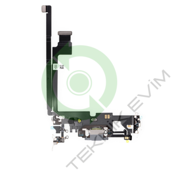 Apple | iPhone 12 Pro Max | Şarj Mikrofon Kulaklık Soketi Bordu | Orjinal | teknikevim.net