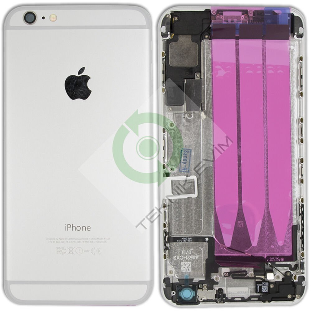 İphone 6 Plus Kasa Kapak Dolu Siyah