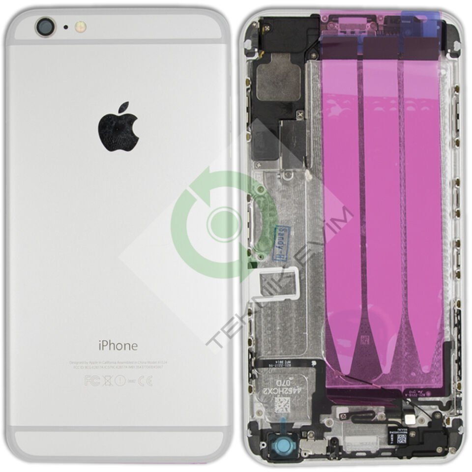 İphone 6 Plus Kasa Kapak Dolu Siyah