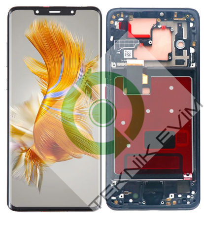 Huawei Mate 50 Pro Orjinal Çıtalı Lcd Ekran Dokunmatik Siyah