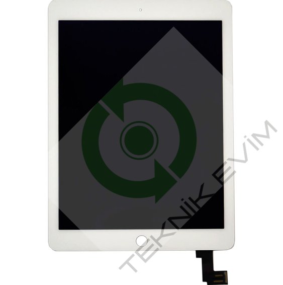 Apple İpad Air 2 A1566 Lcd Ekran Dokunmatik Beyaz