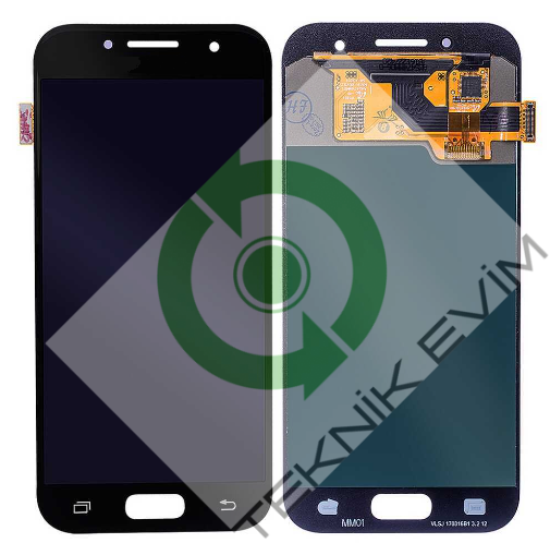 Samsung A7 2017  SM-A720F Orjinal Lcd Ekran Dokunmatik Siyah