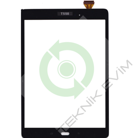 Samsung Galaxy Tab A SM-T555 Dokunmatik (Siyah)