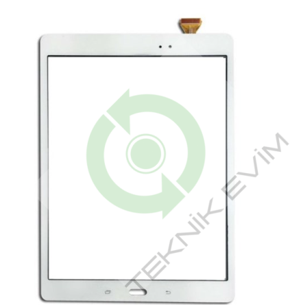 Samsung Galaxy Tab A SM-T555 Dokunmatik (Beyaz)