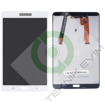 Samsung Tab SM-T280 Lcd Ekran Dokunmatik (Beyaz)