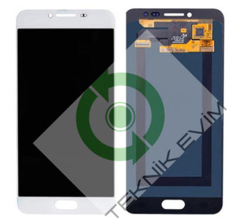Samsung Galaxy C5 SM-C5000F Orjinal Lcd Ekran Dokunmatik Beyaz