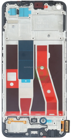 Oppo Reno 5 Lite OLED Çıtalı Lcd Dokunmatik Ekran Parmak İzi Okur