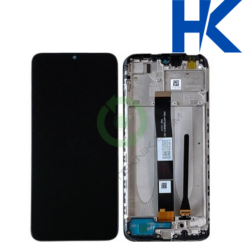 Xiaomi Poco C3 HK Orjinal Çıtalı Lcd Dokunmatik Ekran Siyah