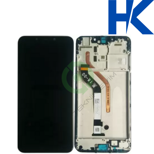 Xiaomi Pocophone F1 HK Orjinal Çıtalı Lcd Dokunmatik Ekran Siyah