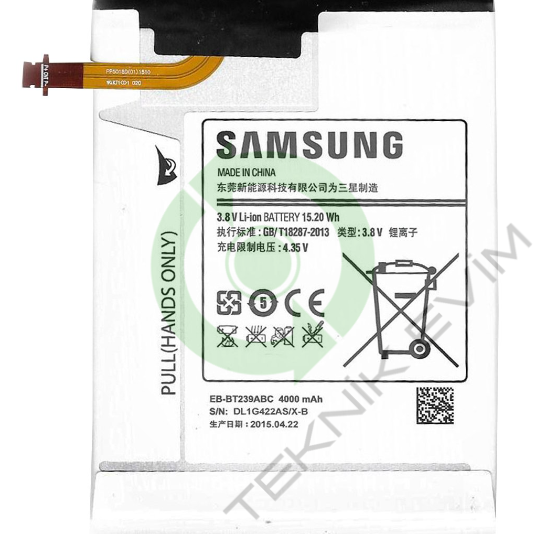 Samsung Galaxy Tab 4 SM-T230 Batarya Pil
