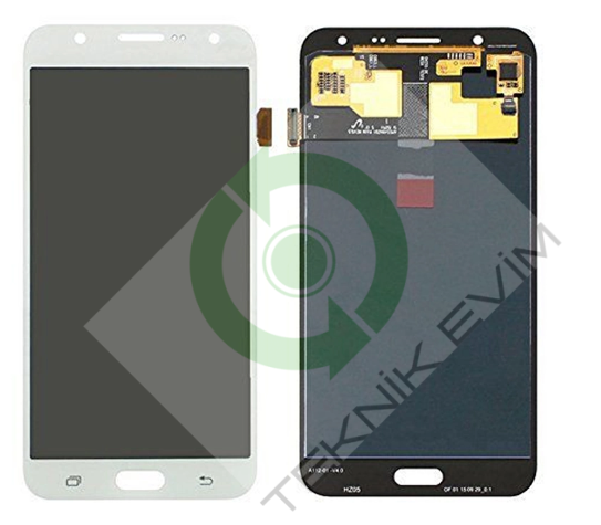 Samsung Galaxy J7 2015 SM-J700F Orjinal Lcd Ekran Dokunmatik Beyaz