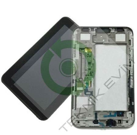 Samsung Galaxy Tab 2 P3100 Lcd Ekran Dokunmatik Takım Full Set Siyah