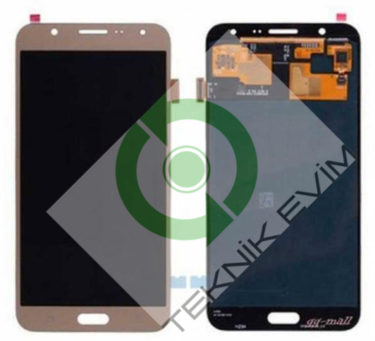 Samsung Galaxy J7 2015 SM-J700F Orjinal Lcd Ekran Dokunmatik Gold