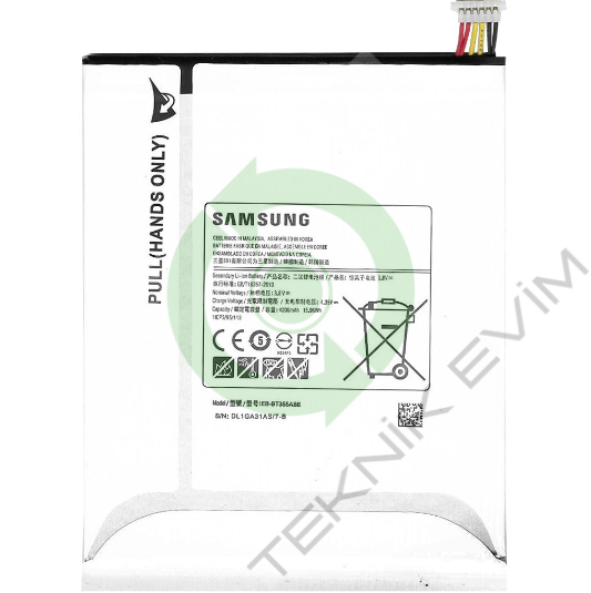 Samsung Galaxy Tab A SM-T350 Batarya Pil