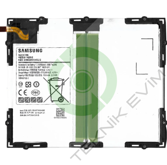 Samsung Galaxy Tab A SM-T580 Batarya Pil