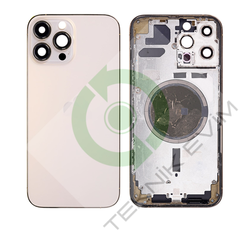 Apple İphone 13 Pro Max Boş Kasa Gold