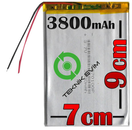 Syrox SYX-T702 Batarya Pil - 3800mAh