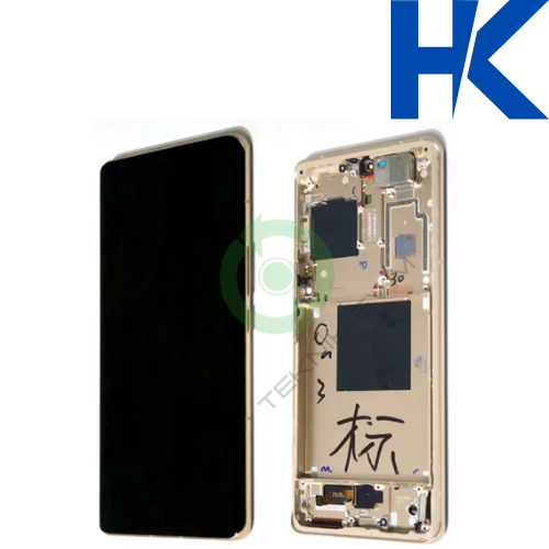 Xiaomi Mi 12S Ultra HK Orjinal Çıtalı Lcd Dokunmatik Ekran Gold