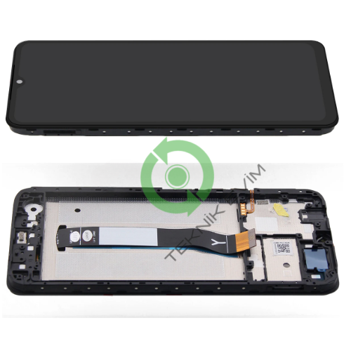 Xiaomi Redmi A3 HK Orjinal Çıtalı Lcd Dokunmatik Ekran Siyah