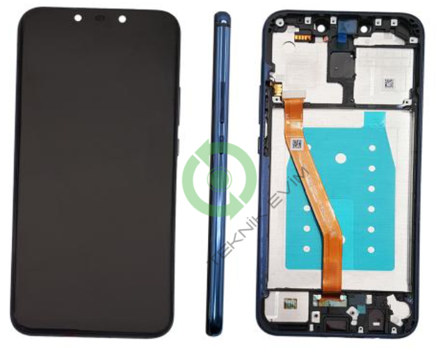 Huawei Mate 20 Lite Orjinal Çıtalı Lcd Ekran Dokunmatik Mavi