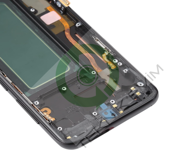 Samsung Galaxy S8 SM-G950F Orjinal Çıtalı Lcd Ekran Dokunmatik Siyah
