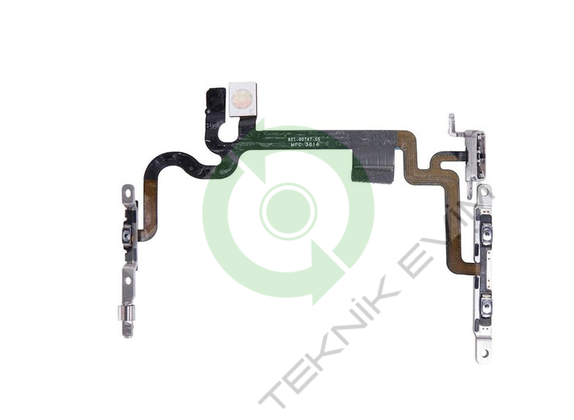 Apple İphone 7 On Off Power Yan Ses Filmi Flexi