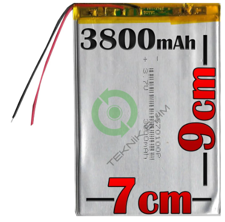 Reeder M7 Batarya Pil - 3800mAh