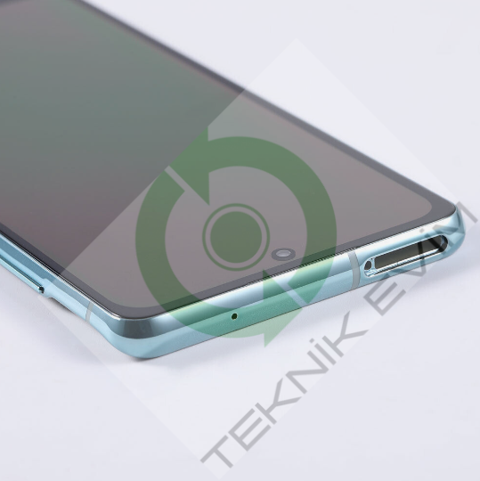 Samsung Galaxy S20FE SM-G780F Orjinal Çıtalı Lcd Ekran Dokunmatik Mavi