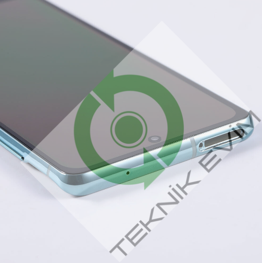 Samsung Galaxy S20FE SM-G780F Çıtalı Lcd Ekran Dokunmatik Mavi