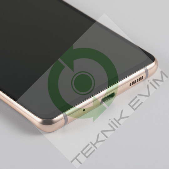 Samsung Galaxy S20FE SM-G780F Çıtalı Lcd Ekran Dokunmatik Turuncu