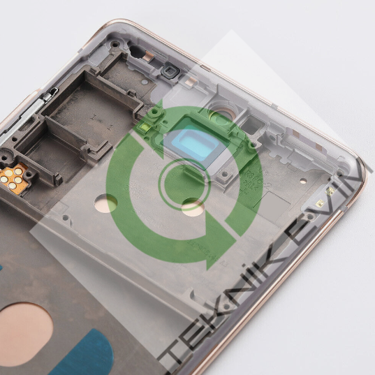 Samsung Galaxy S20FE SM-G780F Orjinal Çıtalı Lcd Ekran Dokunmatik Turuncu
