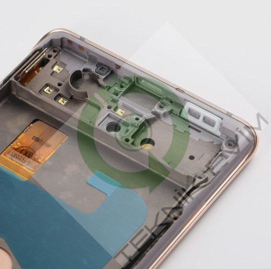 Samsung Galaxy S20FE 5G SM-G781F Çıtalı Lcd Ekran Dokunmatik Turuncu