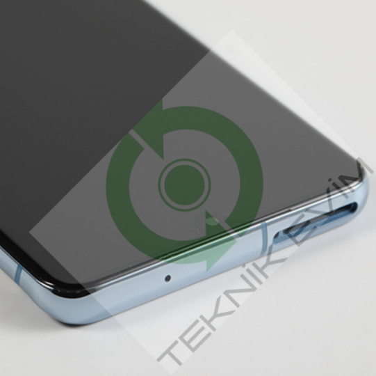 Samsung Galaxy S20 SM-G980F G981F Çıtalı Lcd Ekran Dokunmatik Mavi