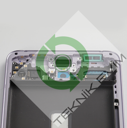 Samsung Galaxy S21 FE SM-G990E Orjinal Çıtalı Lcd Ekran Dokunmatik Mor
