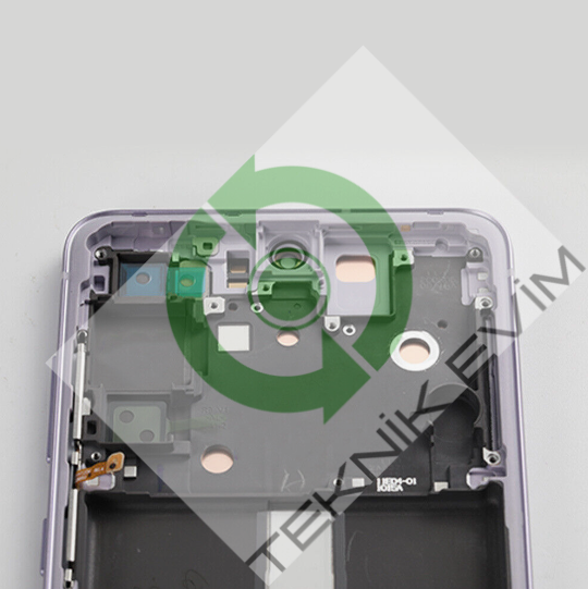 Samsung Galaxy S21 FE SM-G990E Orjinal Çıtalı Lcd Ekran Dokunmatik Mor