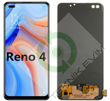 Oppo Reno 4 Oled Lcd Dokunmatik Ekran CPH2113( Parmak İzi Okur)