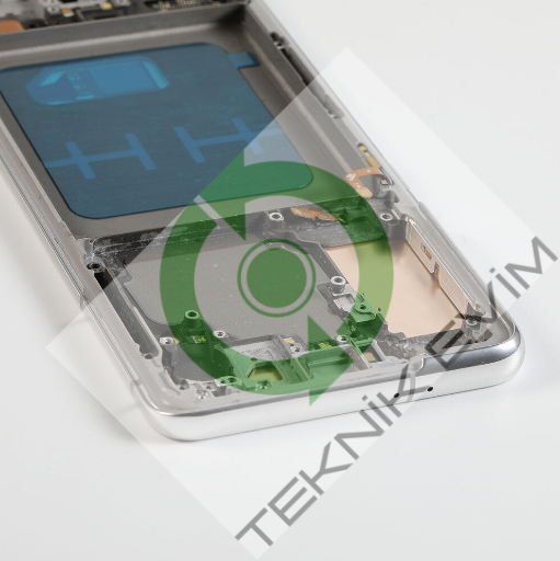 Samsung Galaxy S21 SM-G990F Orjinal Çıtalı Lcd Ekran Dokunmatik Beyaz