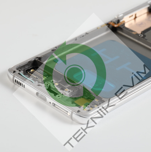 Samsung Galaxy S21 SM-G990F Orjinal Çıtalı Lcd Ekran Dokunmatik Beyaz