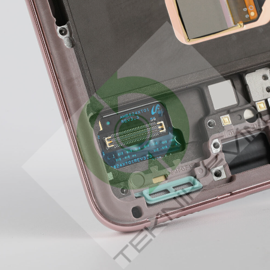 Samsung Galaxy S21 SM-G990F Orjinal Çıtalı Lcd Ekran Dokunmatik Pembe