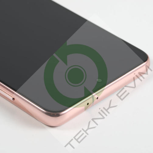 Samsung Galaxy S21 SM-G990F Orjinal Çıtalı Lcd Ekran Dokunmatik Gold