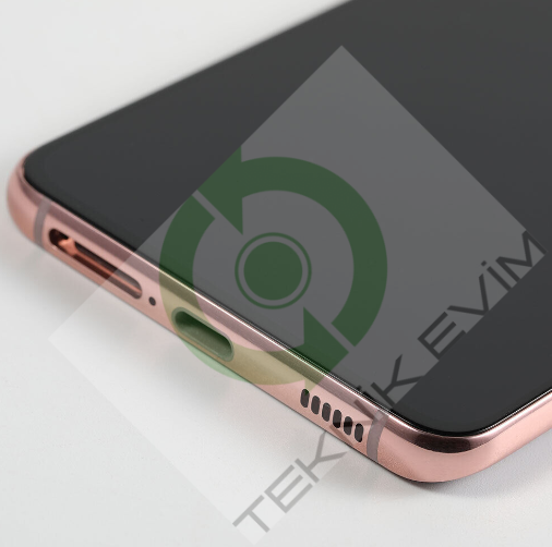 Samsung Galaxy S21 SM-G990F Orjinal Çıtalı Lcd Ekran Dokunmatik Gold
