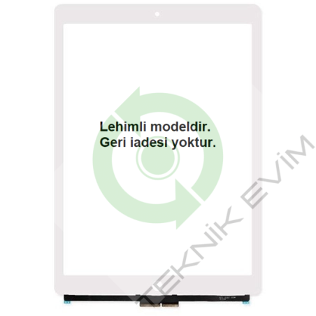 Apple İpad Pro 12.9 A1652 A1584 Dokunmatik Beyaz