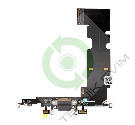 Apple İphone 8 Plus Şarj Mikrofon Kulaklık Soketi Bordu Orijinal